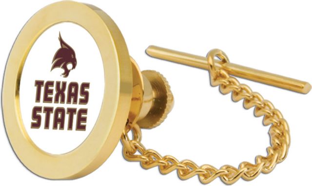 CSI Goldtie Tack/Lapel Pin Gift Boxed With Colored Medallion - ONLINE ONLY