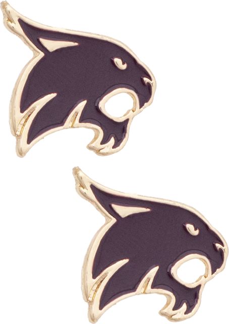 Texas State University Gold Hinge Bangle