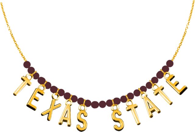 Texas State University 17'' Necklace