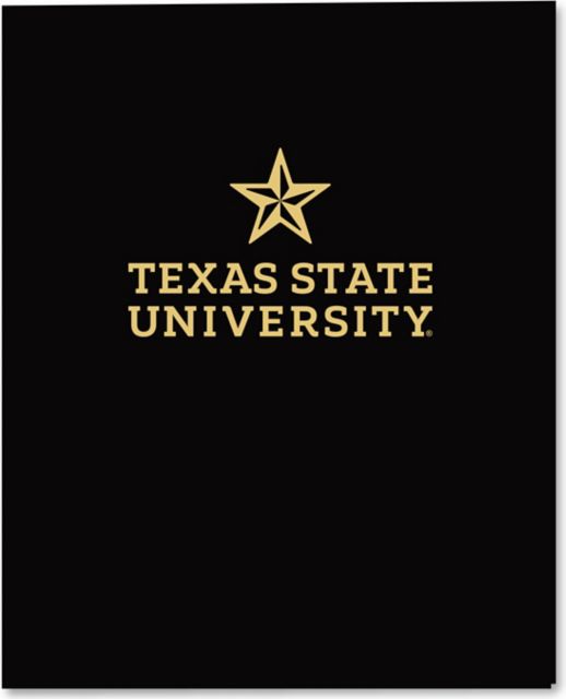 Texas State University 2 Pocket Folder