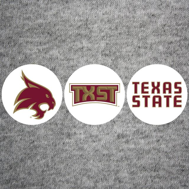 Texas State University 3-Pack Mini Button