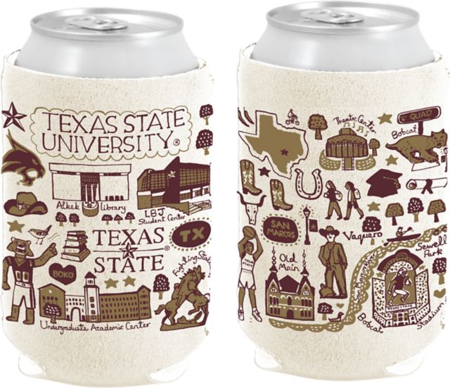 Texas State University Can Coozie