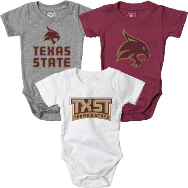 Texas State University Infant Bodysuit 3-Pack