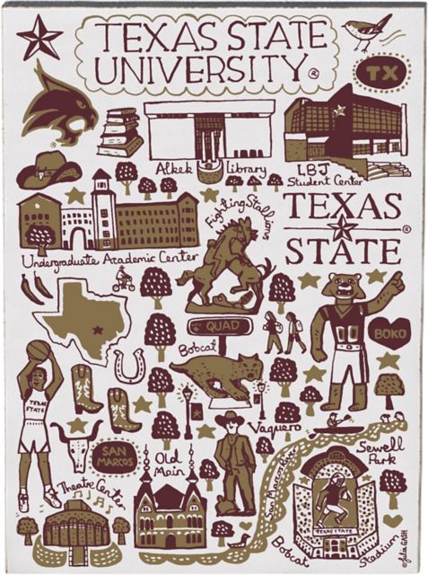 Texas State University Jumbo Magnet