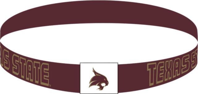Texas State University Elastic Wristband