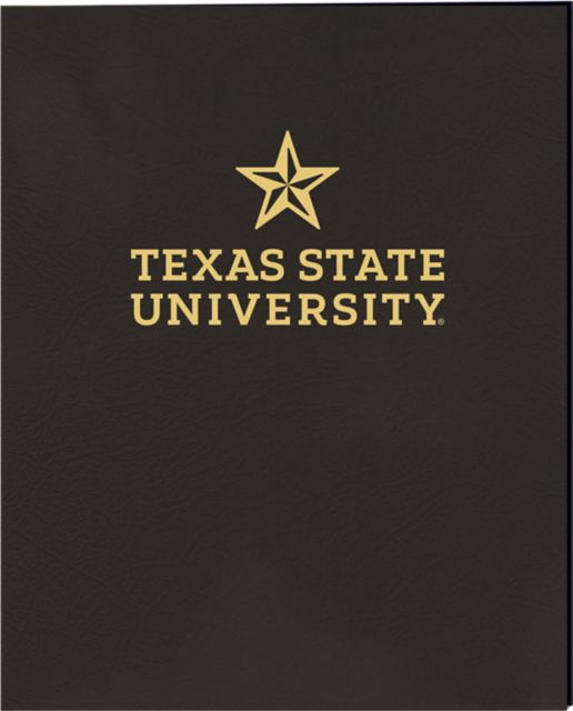 Texas State University Folder 2 Pocket