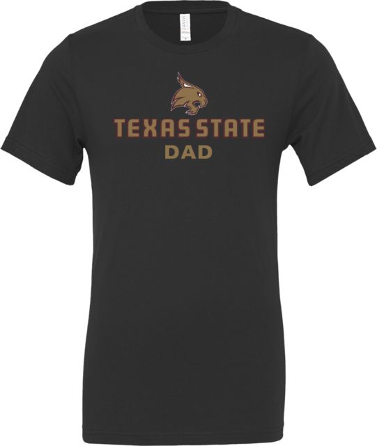 Texas State University Dad Short Sleeve T-Shirt