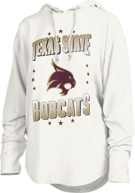 Texas State University Bobcats Women's Hooded Sweatshirt