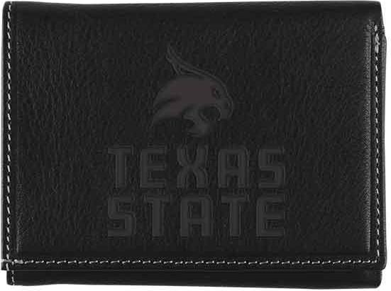 Texas State University Men's Trifold Wallet