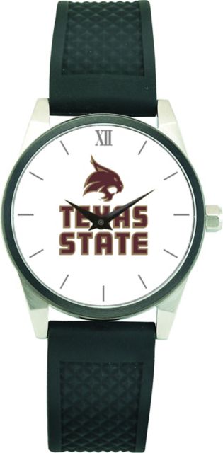 CSI Men's Wristwatch (Gift Boxed) With Black Silicone Strap And Color Medallion. - ONLINE ONLY
