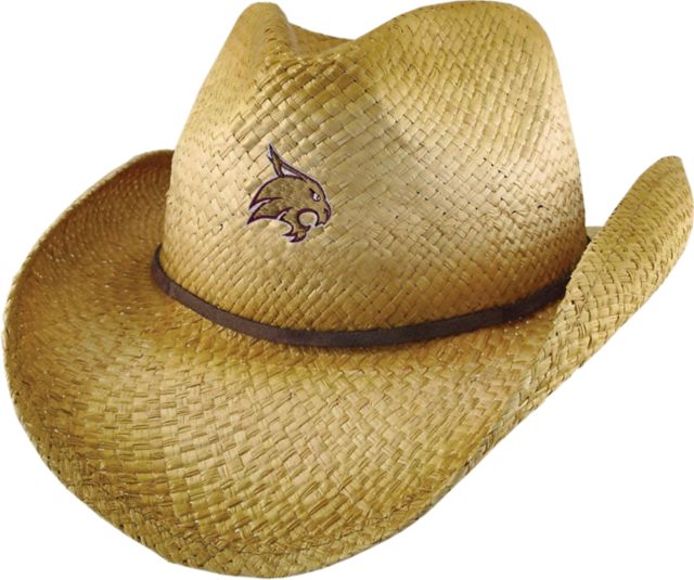 Texas State University Bobcats Women's Straw Hat