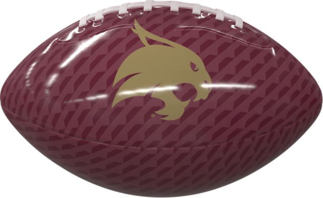 Texas State University Mini Gloss Football
