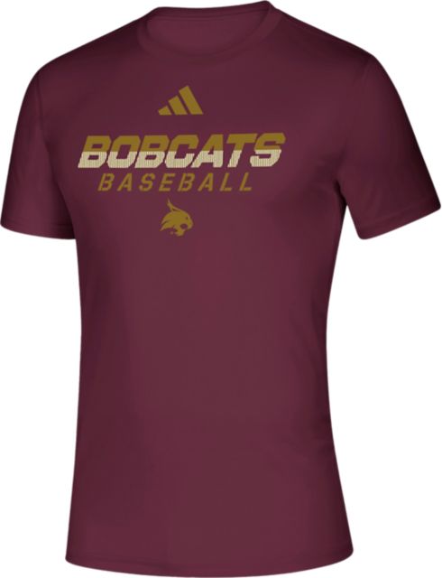 Texas State University Bobcats Baseball Creator Short Sleeve T-Shirt