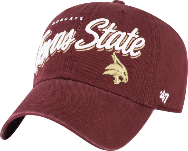 Texas State University Women's Cleanup Adjustable Cap