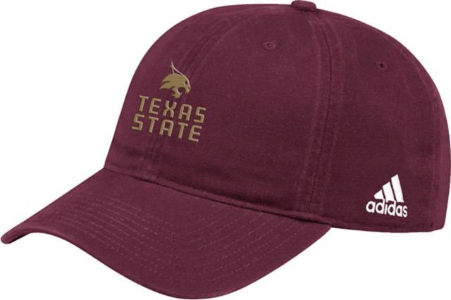 Texas State University Bobcats Adjustable Slouch Cap