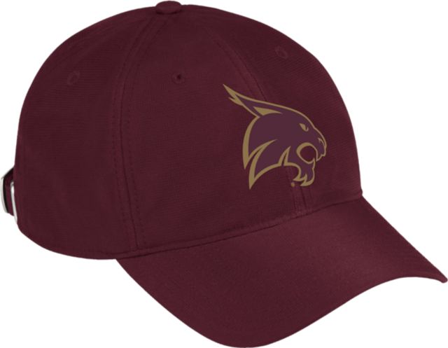 Texas State University Bobcats Adjustable Performance Slouch Cap