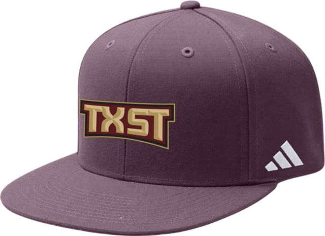 Texas State University Flat Bill Snapback Cap