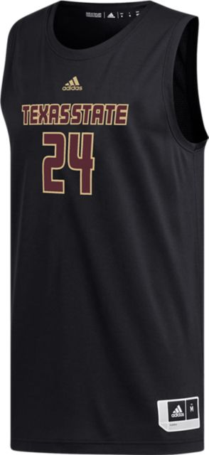 Texas State University Basketball #24 Replica Jersey