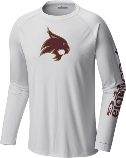 Texas State University Bobcats Tackle Long Sleeve T-Shirt