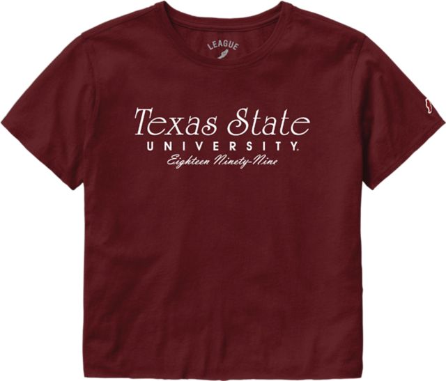 Texas State University Women's Clothesline Short Sleeve T-Shirt