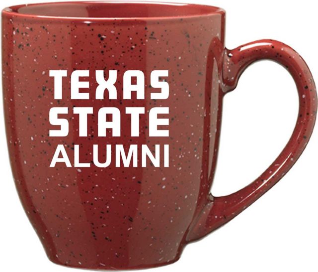 Texas State University Alumni 16 oz. Bistro Mug