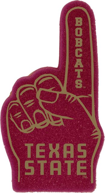 Texas State University Mini Foam Hand