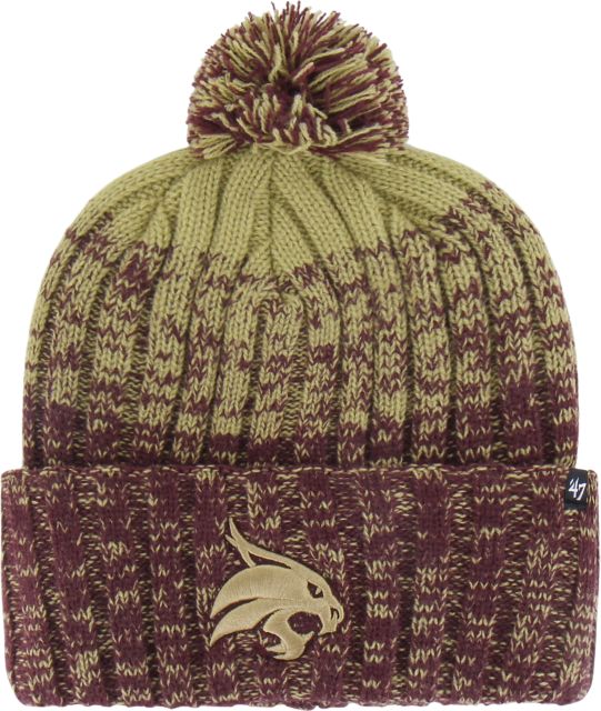 Texas State University Pom Beanie