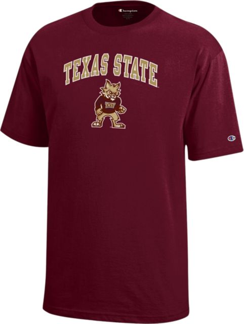 Texas State University Bobcats Youth Short Sleeve T-Shirt
