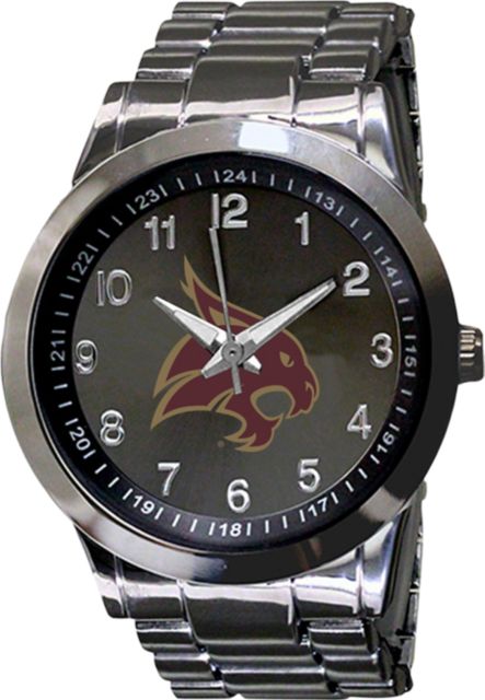 Texas State University 44mm Men's Metal Watch