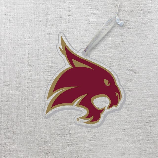 Texas State University Bobcats 3 x 4 Ornament