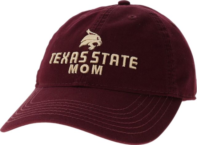 Texas State University Bobcats Mom Adjustable Hat