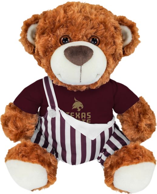 Texas State University 10'' Bobcats Game Day Bear