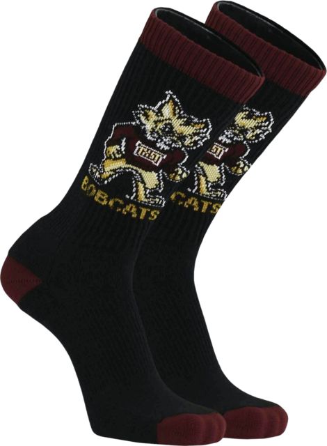 Texas State University Bobcats Crew Socks