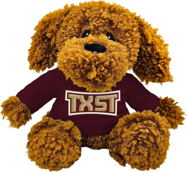 Texas State University 10" Plush Dog