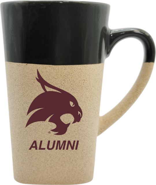 Texas State University Alumni 16 oz. Stone Glaze Mug
