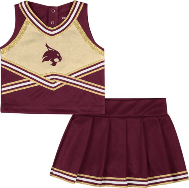 Texas State University Bobcats Toddler Cheer Set