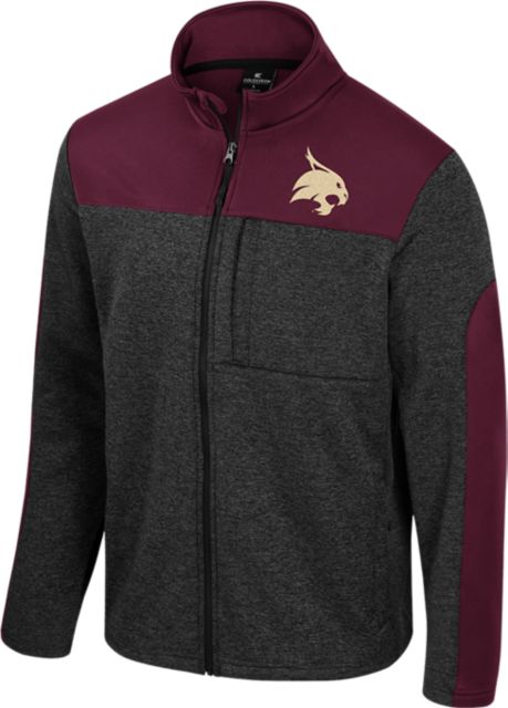 Texas State University Bobcats Full Zip Jacket