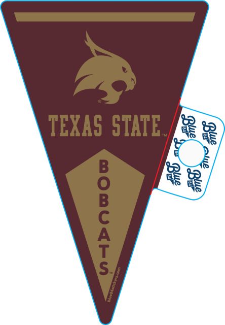 Texas State University Full-Size Sticker