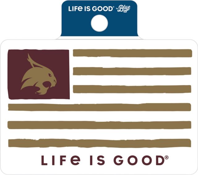 Texas State University Flag Sticker