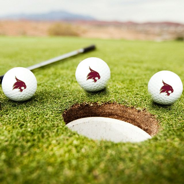 Texas State University Bobcats 3-Pack Golf Balls