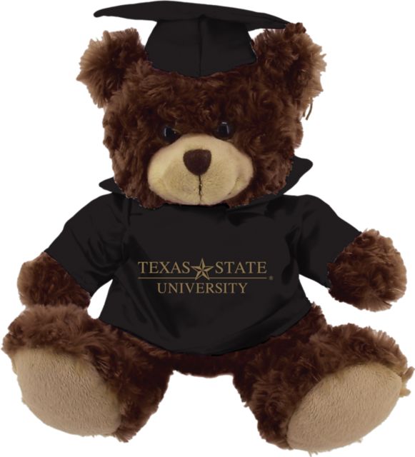 Texas State University 10'' Graduation Bear