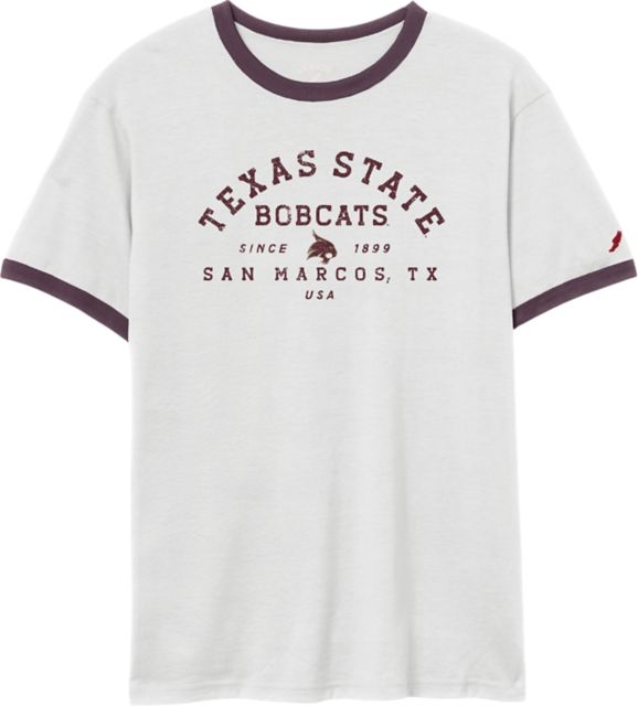 Texas State University Victory Falls Ringer Short Sleeve T-Shirt