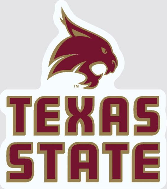 Texas State University 4'' x 4'' Magnet
