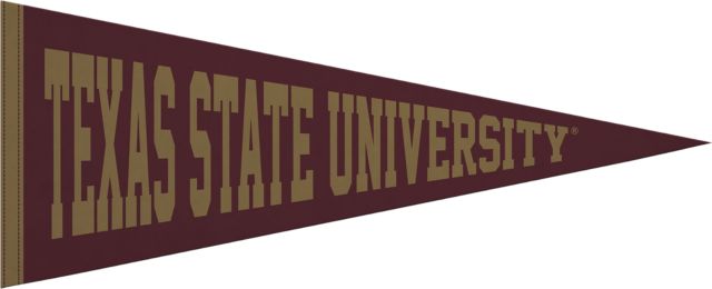 Texas State University 12x30 Pennant