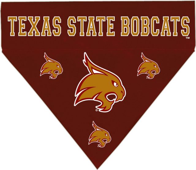 All Star Dogs: Texas State University Bobcats Pet apparel and accessories