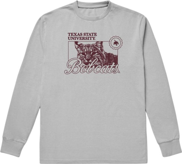 Texas State University Bobcats Ringer Long Sleeve T-Shirt