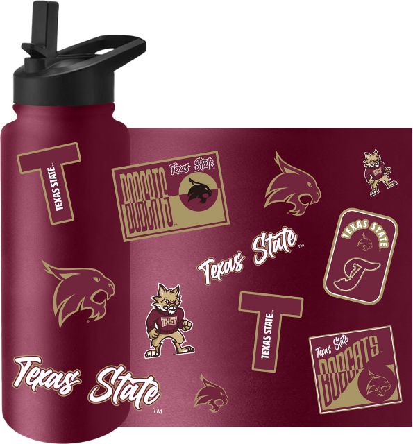 Texas State University 34oz Dreamweave Quencher Bottle