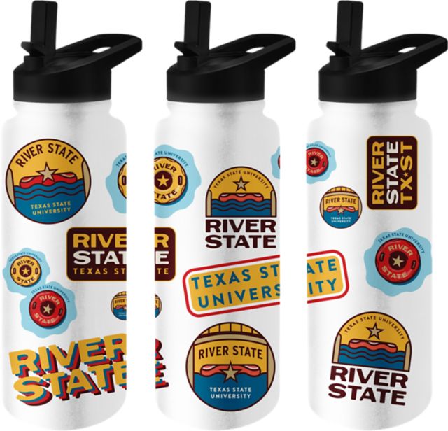 Texas State University River State 34 oz. Bottle