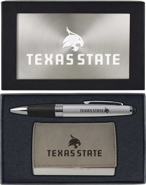 Texas State University Bobcats Business Card Holder