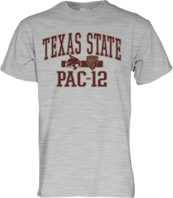 Texas State University Pac-12 Short Sleeve T-Shirt